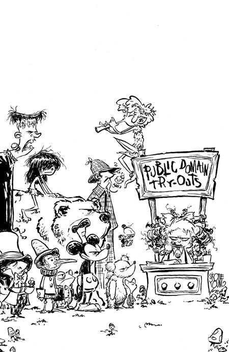 I HATE FAIRYLAND (2022) #18 CVR D INC 1:25 SKOTTIE YOUNG B&W VIRGIN VAR
