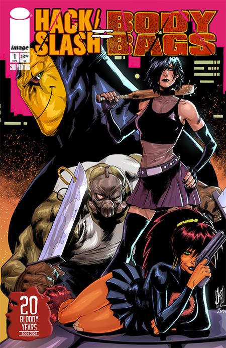 HACK SLASH BODY BAGS #1 (OF 4) Second Printing