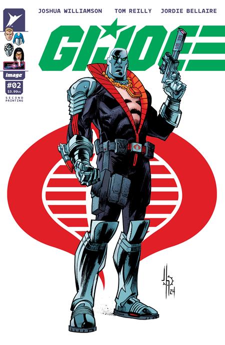 GI JOE (2024) #2 2ND PRINT CVR B JASON HOWARD COBRA VAR