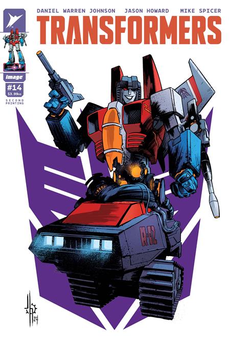 TRANSFORMERS #14 2ND PRINTING CVR A JASON HOWARD