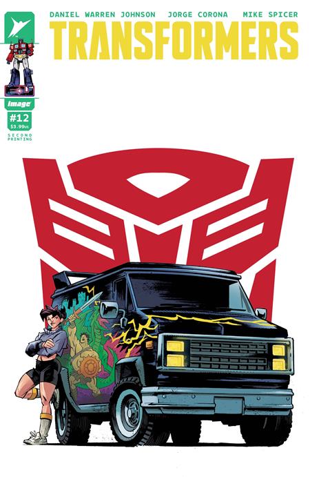 TRANSFORMERS #12 2nd Printing CVR B JASON HOWARD VAR