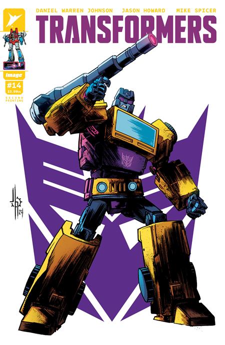TRANSFORMERS #14 2ND PRINTING CVR B JASON HOWARD VAR