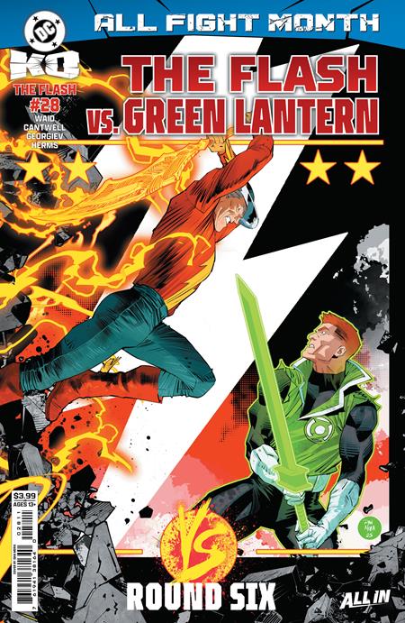 FLASH #28 CVR A DAN MORA (DC K.O.)