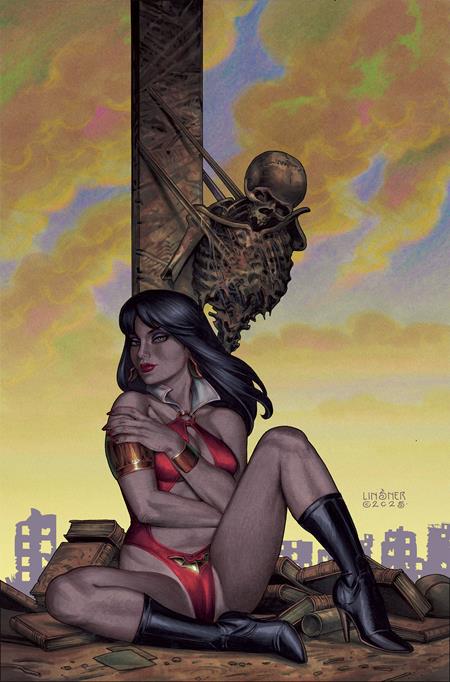 VAMPIRELLA ARMAGEDDON #6 CVR G INC 1:10 JOSEPH MICHAEL LINSNER VIRGIN VAR