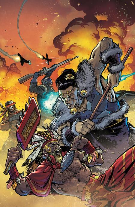 FREE PLANET #7 CVR C INC 1:10 ILIAS KYRIAZIS & VITTORIO ASTONE VIRGIN VAR