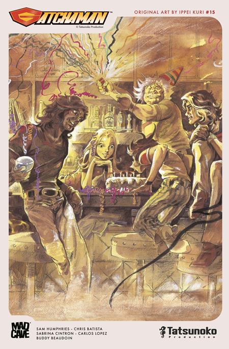 GATCHAMAN #15 CVR B IPPEI KURI VAR