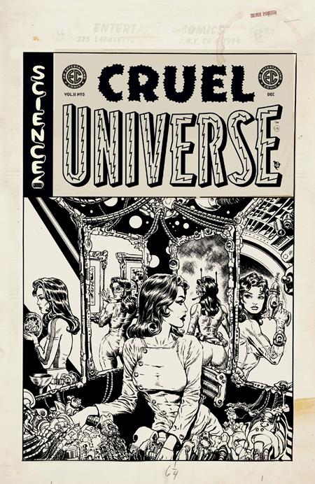 EC CRUEL UNIVERSE 2 #5 CVR D INC 1:20 LIAM SHARP B&W ARTIST EDITION VAR