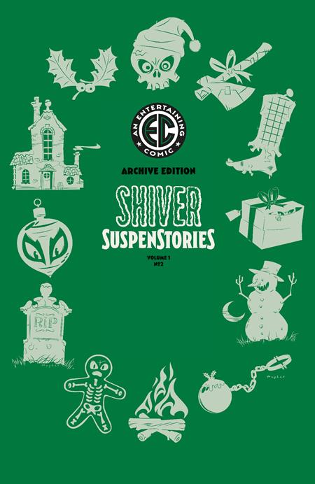 EC SHIVER SUSPENSTORIES 2 #1 CVR E INC 1:50 RIAN HUGHES EC ARCHIVE EDITION VAR