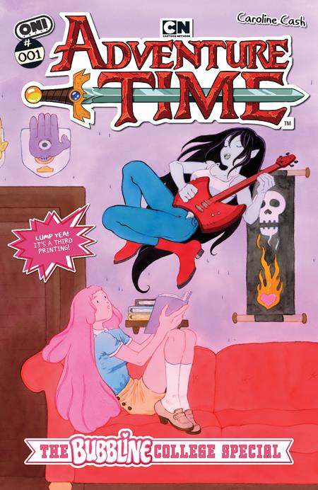 ADVENTURE TIME (2025) THE BUBBLINE COLLEGE SPECIAL # 1 (ONE SHOT) 3RD PRINTING (Allocations May Occur)