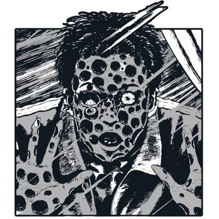 JUNJI ITO CHILLS ENAMEL PIN BADGE