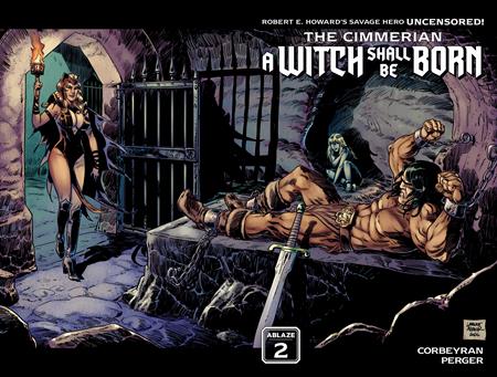 CIMMERIAN A WITCH SHALL BE BORN #2 (OF 3) CVR B LAURANT ASTIER WRAPAROUND VAR