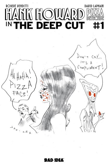 HANK HOWARD PIZZA DETECTIVE THE DEEP CUT #1 (ONE SHOT) CVR G INC 1:20 PIZZA BY JAE LEE VAR