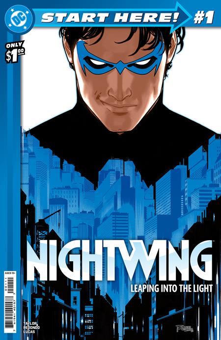 DC START HERE -  NIGHTWING LEAPING INTO THE LIGHT #1