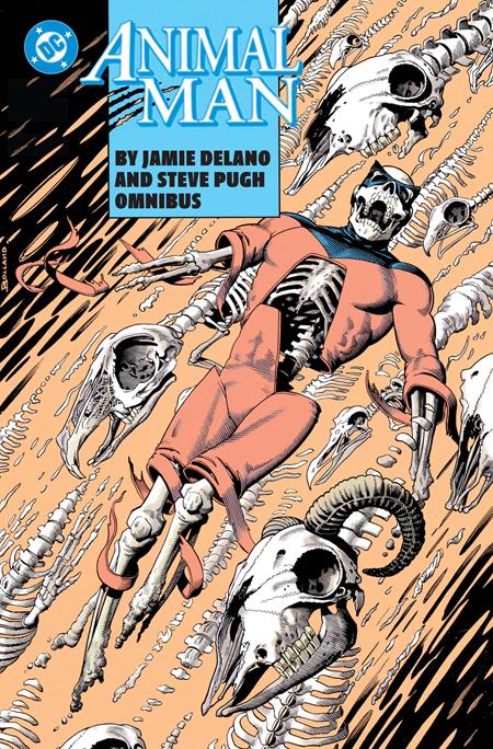 ANIMAL MAN BY JAMIE DELANO AND STEVE PUGH OMNIBUS HC