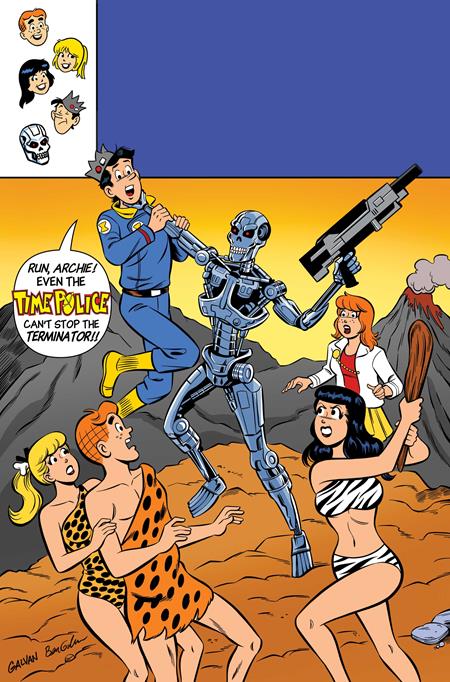 ARCHIE VS THE TERMINATOR #3 CVR I INC 1:15 BILL GALVAN VIRGIN VAR