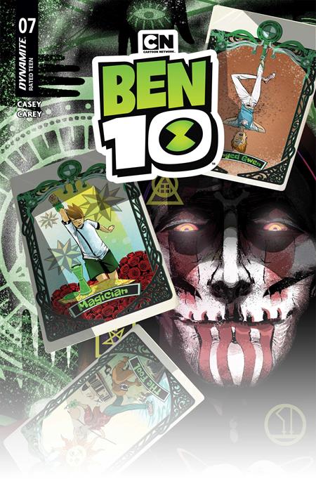 BEN 10 #7 CVR N INC 1:50 DUNCAN ROULEAU SIGNED BY DUNCAN ROULEAU VAR