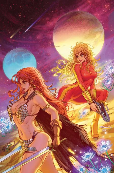 RED SONJA BARBARELLA #2 CVR K INC 1:20 COLLETTE TURNER VIRGIN VAR
