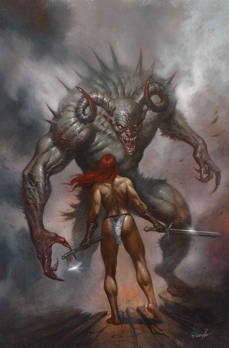 RED SONJA SHE DEVIL WITH A SWORD #8 CVR J INC 1:15 LUCIO PARRILLO VIRGIN VAR