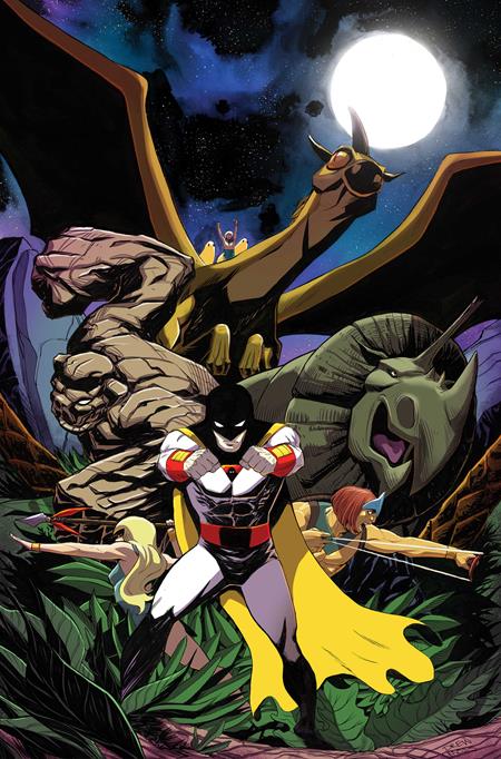 SPACE GHOST VS THE HERCULOIDS #4 CVR I INC 1:20 JOSEPH MICHAEL LINSNER VIRGIN VAR