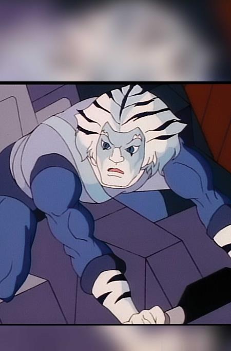 THUNDERCATS CHEETARA #4 CVR F INC 1:10 ANIMATION ART VIRGIN VAR
