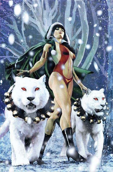 VAMPIRELLA HELLIDAY SPECIAL 2026 #1 (ONE SHOT) CVR F CAT STAGGS LTD VIRGIN VAR