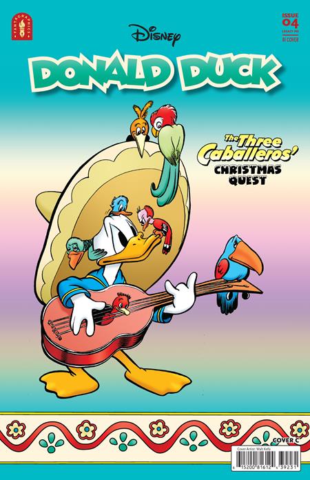 DONALD DUCK LEGACY #392 THE THREE CABALLEROS CHRISTMAS QUEST CVR C INC 1:10 WALT KELLY VAR