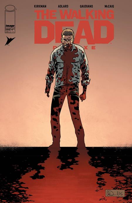 WALKING DEAD DLX #150 CVR B CHARLIE ADLARD & DAVE MCCAIG VAR