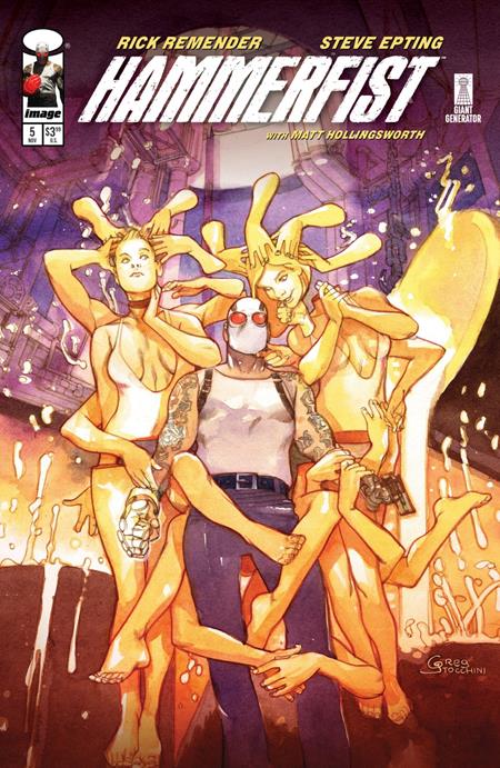 HAMMERFIST #5 CVR B GREG TOCCHINI VAR