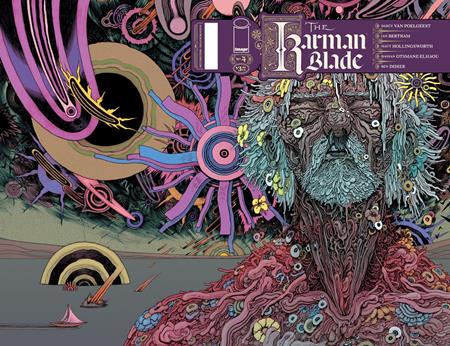 KARMAN BLADE #4 (OF 4) CVR A IAN BERTRAM & MATT HOLLINGSWORTH WRAPAROUND