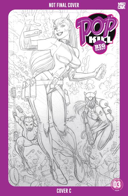 POP KILL BIG CANDY #3 (OF 4) CVR C ART ADAMS VAR