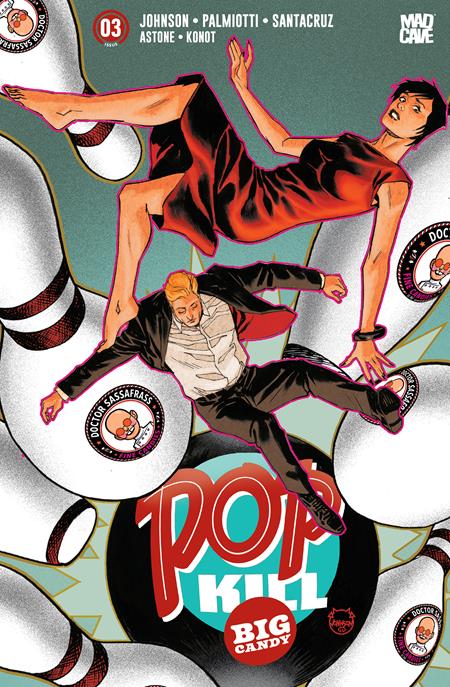 POP KILL BIG CANDY #3 (OF 4) CVR E DAVE JOHNSON FOIL VAR