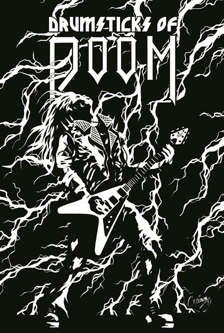 DRUMSTICKS OF DOOM BAND ON THE SILVER MOUNTAIN #3 (OF 3) CVR B INC 1:5 JONATHAN GRIMM VAR