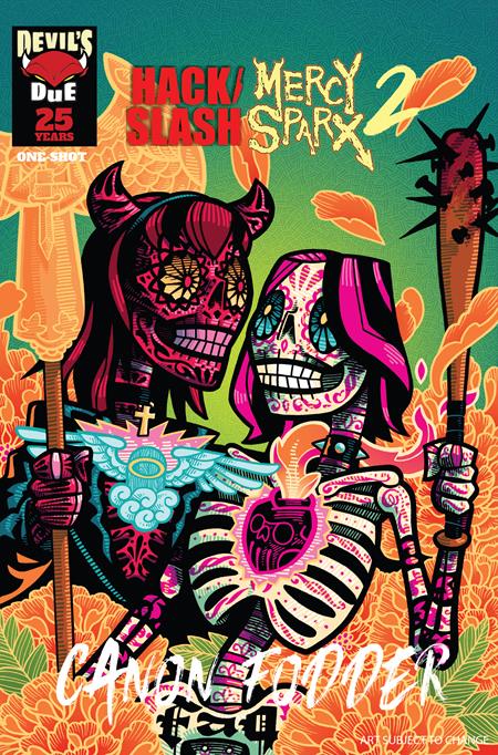 HACK SLASH MERCY SPARX CANON FODDER #1 (ONE SHOT) CVR B J GONZO VAR