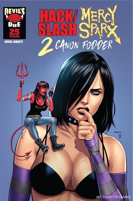 HACK SLASH MERCY SPARX CANON FODDER #1 (ONE SHOT) CVR C MATT MERHOFF VAR