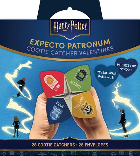 HARRY POTTER EXPECTO PATRONUM COOTIE CATCHER VALENTINES