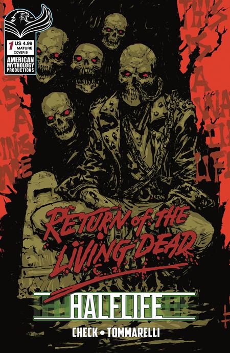 RETURN LIVING DEAD HALFLIFE #1 CVR B GODMACHINE VAR