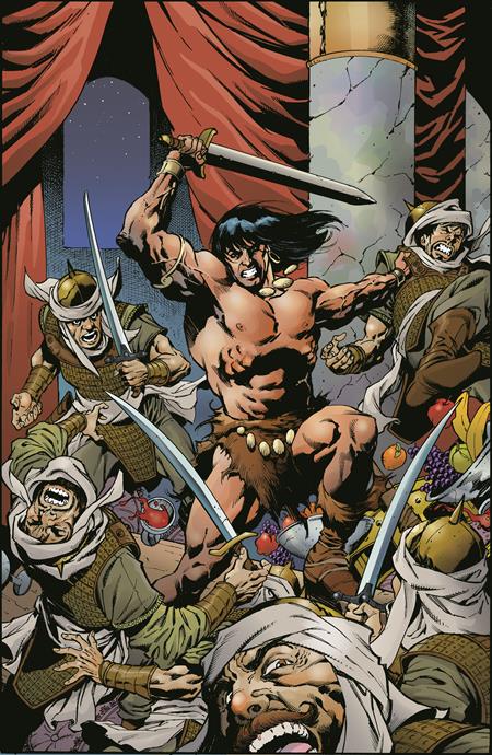 CONAN THE BARBARIAN #38 CVR F AARON LOPRESTI VIRGIN CARDSTOCK VAR