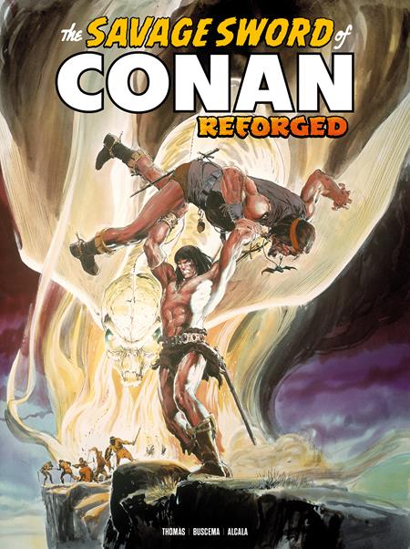 SAVAGE SWORD OF CONAN REFORGED TP VOL 02 DIRECT MARKET EDITION NEAL ADAMS CVR
