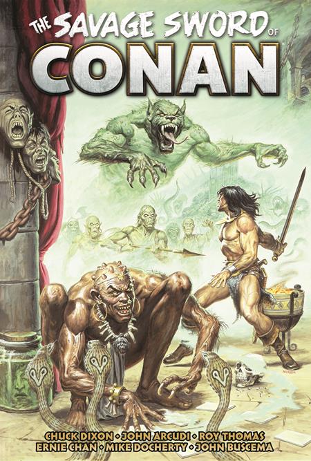 SAVAGE SWORD OF CONAN THE ORIGINAL COMICS OMNIBUS HC VOL 13 DIRECT MARKET EDITION EARL NOREM CVR