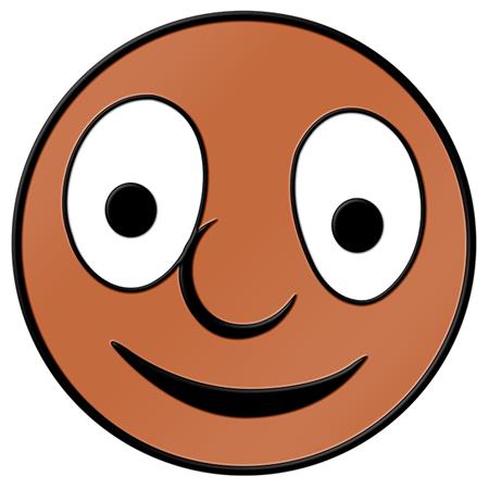 AARDMAN 50 MORPH FACE ENAMEL PIN BADGE