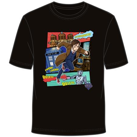 DOCTOR WHO DR MANGA T-SHIRT XXXL