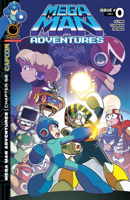 MEGA MAN ADVENTURES #0 (ONE SHOT) CVR E INC 1:5 JAMAL PEPPERS VAR