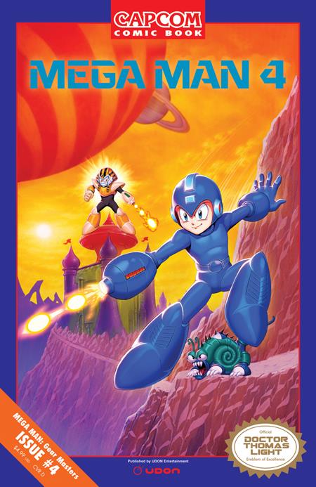 MEGA MAN GEAR MASTERS #4 (OF 5) CVR D INC 1:5 GENZOMAN VAR