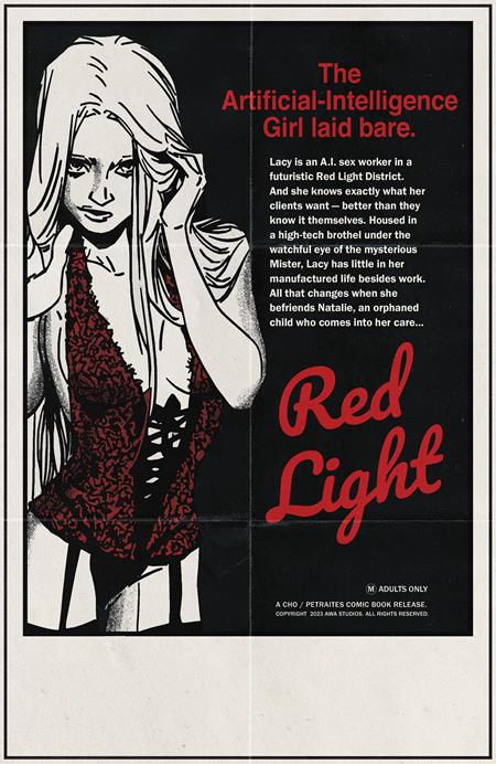 RED LIGHT #3 (OF 4) CVR C CHRIS FERGUSON & PRISCILLA PETRAITES EROTIC FILM HOMAGE VAR