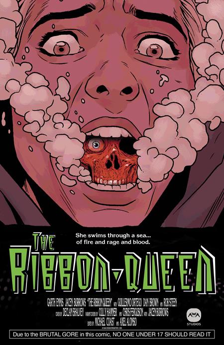 RIBBON QUEEN #7 (OF 8) CVR C CHRIS FERGUSON & JACEN BURROWS HORROR HOMAGE VAR