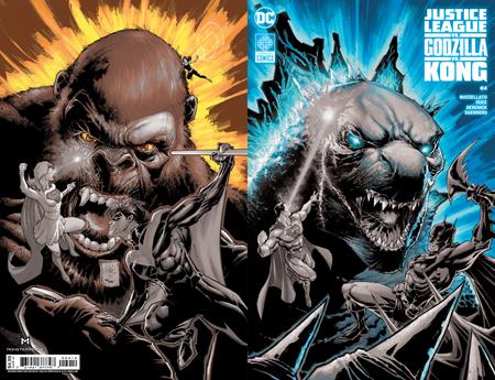 JUSTICE LEAGUE VS GODZILLA VS KONG #4 (OF 7) Second Printing
