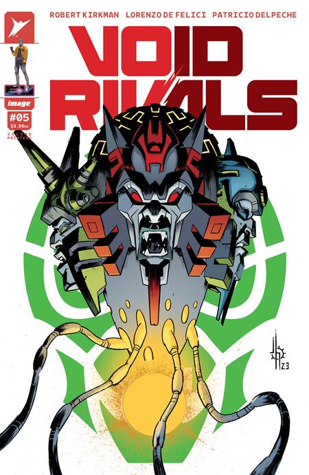 VOID RIVALS #5 Second Printing CVR E JASON HOWARD RAGE VAR