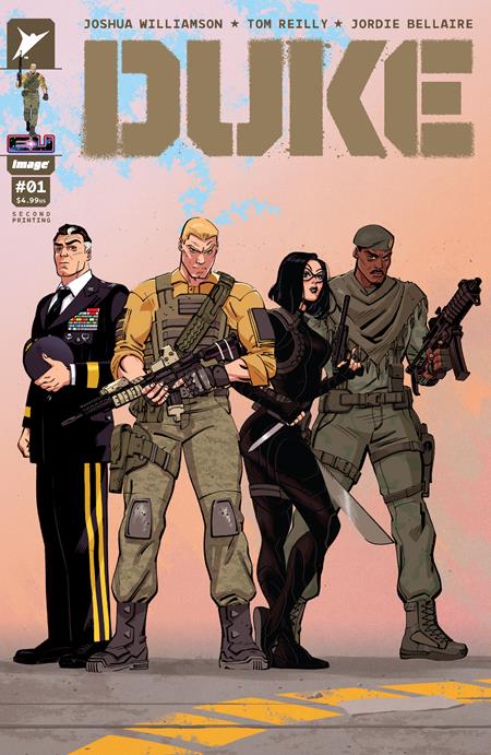 DUKE #1 Second Printing Cvr C Tom Reilly Variant