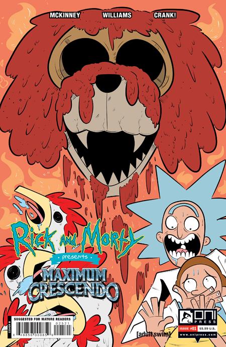 RICK AND MORTY PRESENTS MAXIMUM CRESCENDO #1 CVR B LANE LLOYD VAR