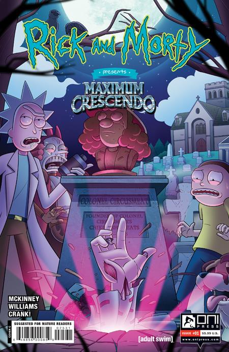 RICK AND MORTY PRESENTS MAXIMUM CRESCENDO #1 CVR C INC 1:10 SUZI BLAKE VAR